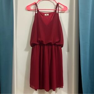 Tobi Red Sleeveless Dress